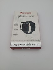 ZAGG Glassfusion Hybrid Screen Protector for Apple Watch Series 3/2/1 38mm 