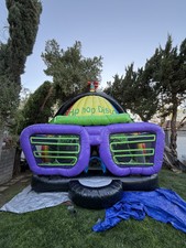 Hip Hop Disco Inflatable Bounce House   15x16ft   Party Ready Pick Up Only 