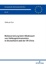 Xinkuan Sun Risikoverteilung beim Missbrauch ...