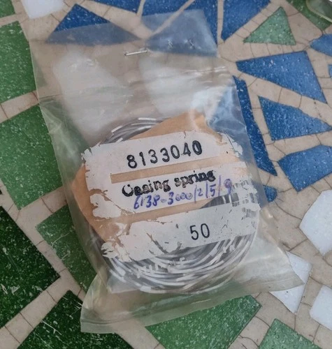 Vintage Watch Seiko Jumbo 6138-3000 Casing Spring Part 81330401