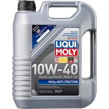 LIQUI MOLY 2043 MoS2 Antifriction SAE Motor Oil 10W-40 - 5 Liters 43.15 per gallon