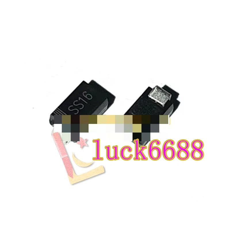 50PCS NEU SS16 SMA SR160 1A/60V DO-214AC #HJ - Bild 1 von 1