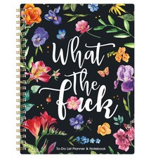 Daily Planner Undated - 6.8 x 8.5, To Do List Notebook Planner with Hourly
