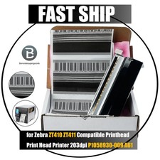 P1058930-009 New Printhead for Zebra ZT410 ZT411 Thermal Printer 203dpi