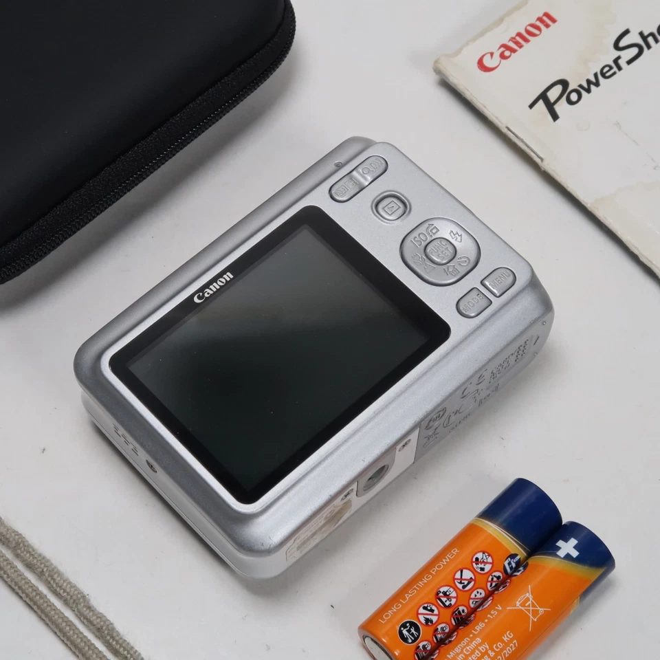 Canon PowerShot A480 10.0MP Digital Camera Silver, Manual - Refurbished - Photo 4/4