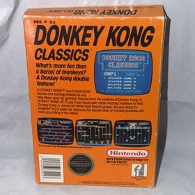 Donkey Kong Classics (Nintendo NES, 1988) - CIB Complete