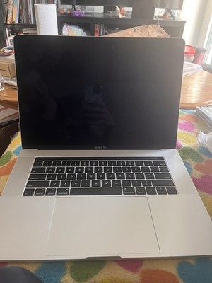 Apple MacBook Pro 15in 2019 i7 9th Gen 16GB SSD Silver Touch Bar Parts