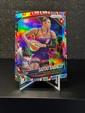 2025 Panini Prizm WNBA Satou Sabally Silver Logo Mercury