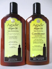 Agadir Argan Oil Daily Moisturizing Shampoo & Conditioner 12.4 oz SET