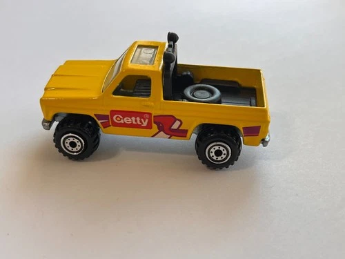 Vintage Hot Wheels 1986 Getty Promo Bywayman Chevy Truck Gas Oil Promo