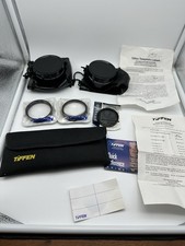 Tiffen Lens Filter Lot of 5 Polarizer Wide Angle Telephoto 2X 55mm  10 55mm  7