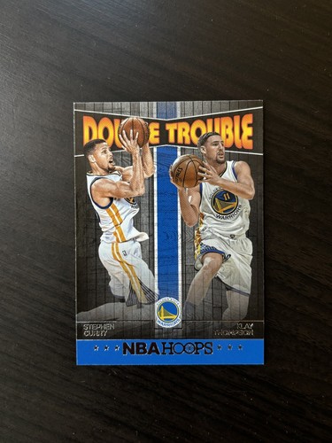 Stephen Curry, Klay Thompson #5 — 2016 Panini Hoops Double Trouble basketball card