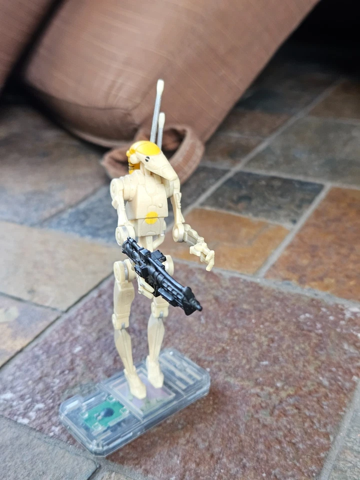 Star Wars Episode 1 OOM-9 Battle Droid Commander 3.75" Figure 1998 Hasbro - Image 3 of 4