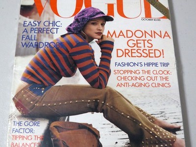 Vogue Magazine October 1992 Madonna Cover NEW SEALED | eBay