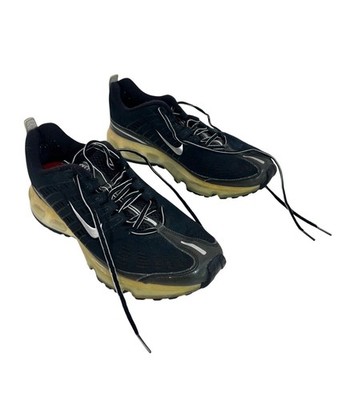 Nike Air Max 360 Vtg Men Running Shoes 2006 8.5 Black Metallic Silver 310908-001