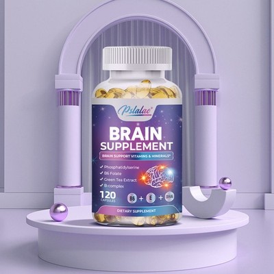 Brain Supplement - Memory Booster, Focus Function, Clarity - Phosphatidylserine