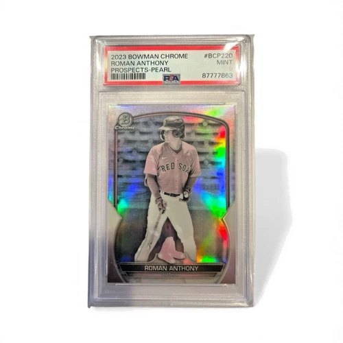 2023 Bowman Chrome Roman Anthony Pearl Refractor PSA 9 BCP-220