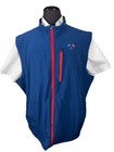 TURTLESON BLUE EMBOIDERED GOLF PERFORMANCE FULL ZIP VEST SZ XXL — photo 2
