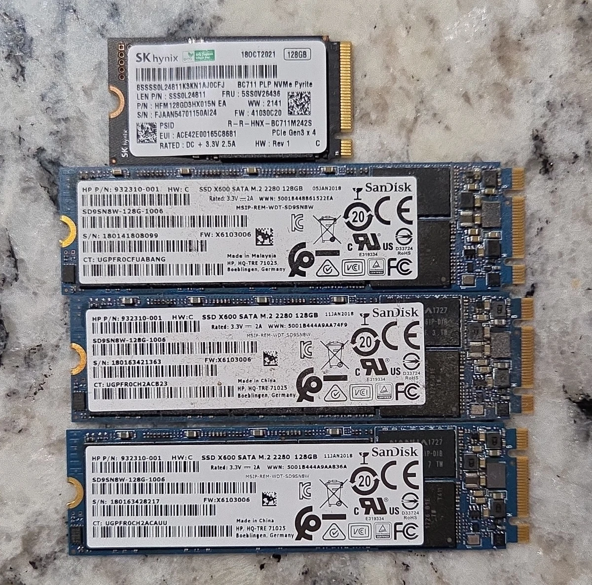 SanDisk M.2 Interface 128 GB Solid State Drives for sale | eBay