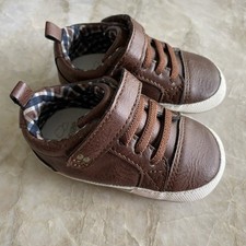 Surprize by Stride Rite Baby Boy Small 6-12M Lee Mini Sneaker Shoe Soft EUC