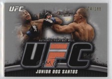 2010 Topps UFC Knockout Fight Mat Relic Silver 74/188 Junior Dos Santos 1oo3