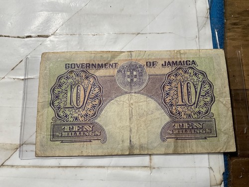 1950 Jamaica 10 Shillings - Picture 3 of 4