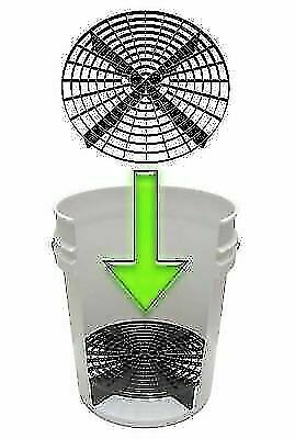 Autowascheimer Set Grit Guard Kratzschutz Schmutzfilter mit Deckel