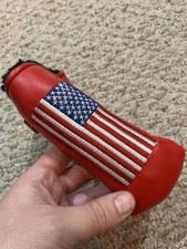 2002 Scotty Cameron USA Red Flag 9/11 putter headcover (w/SC branded pivot tool)