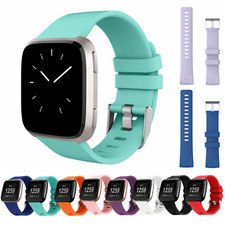 For Fitbit Versa / 2 / Lite Replacement Strap Silicone Buckle Sport Watch Band