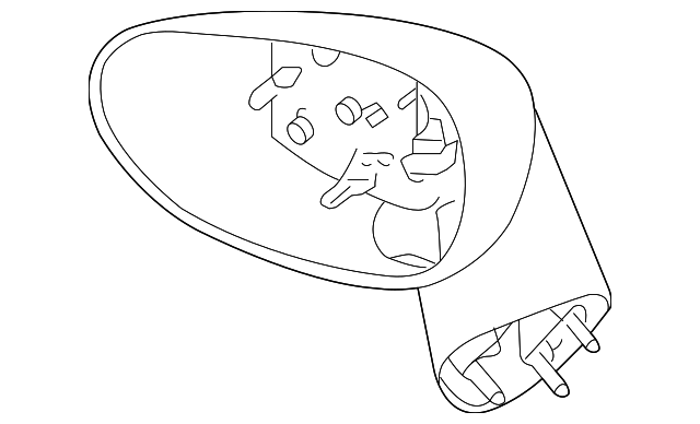 Genuine GM Mirror 25881999