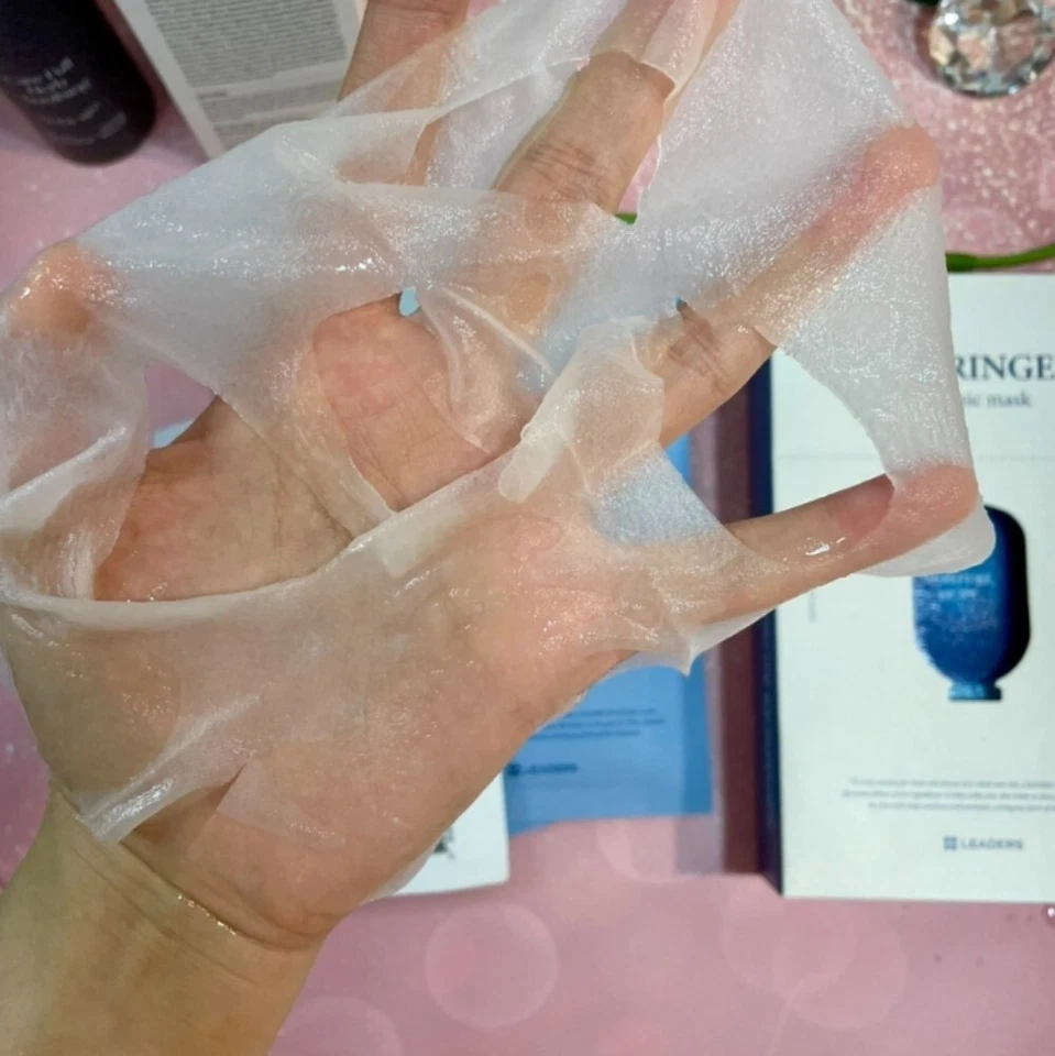 [Leaders Insolution] Aqua Ringer Skin Clinic Mask Moisturizing 20sheets K-Beauty - Image 4 of 4
