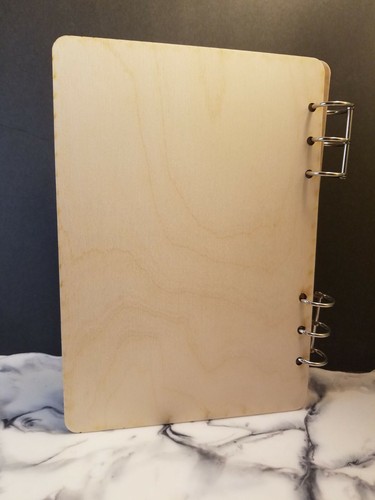 Engraved Personalized Journal/Planner Cover With Elephant & Calendar - Picture 3 of 7