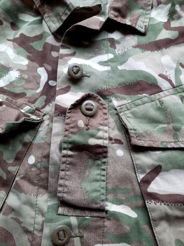 British Army MTP Barrack Shirt Sz M 180/96 Camouflage - Picture 7 of 11