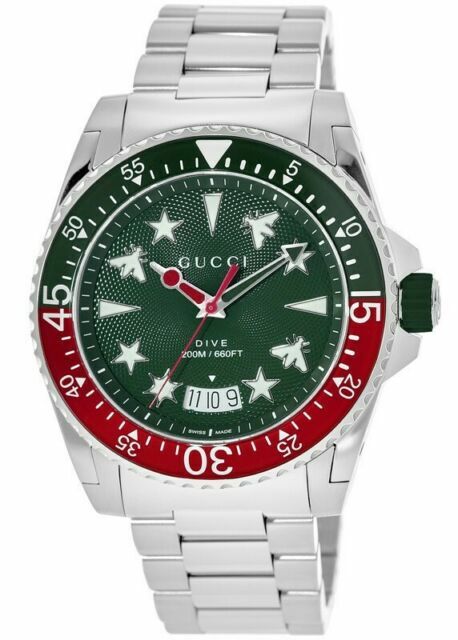 Gucci Dive Men's Green Watch - YA136222 