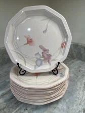 1980s Luncheon Plates 8” Mikasa Dinnerware Craft Works Magic Moods DQ201