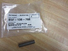 Raymond 850-138-766 4K Chain Sheave Pin 850138766