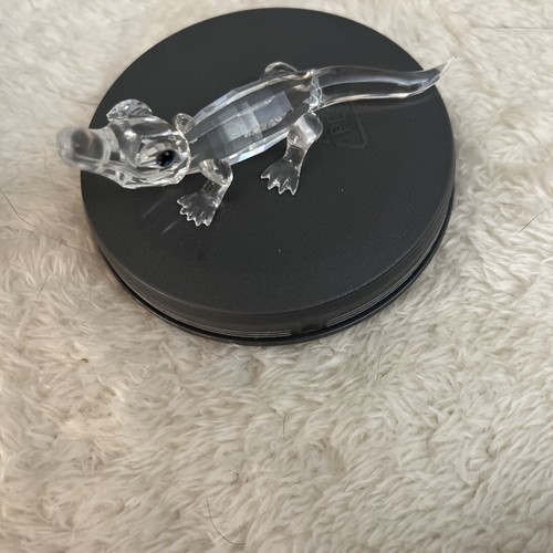 Mini Figurine En Cristal Swarovski - Panda - 3 Cm - Transparent - Collection