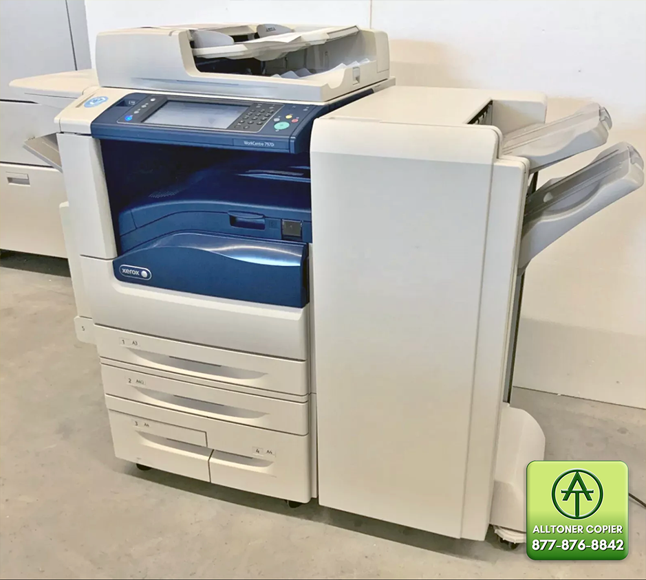 Xerox WorkCentre 7970 Color A3 MFP Printer Scan Copier Fax Booklet