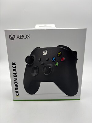 Microsoft Xbox Controller Carbon Black - Kabellos in OVP