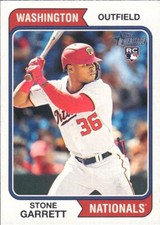 2023 Topps Heritage High Number - #644 Stone Garrett (RC) ROOKIE