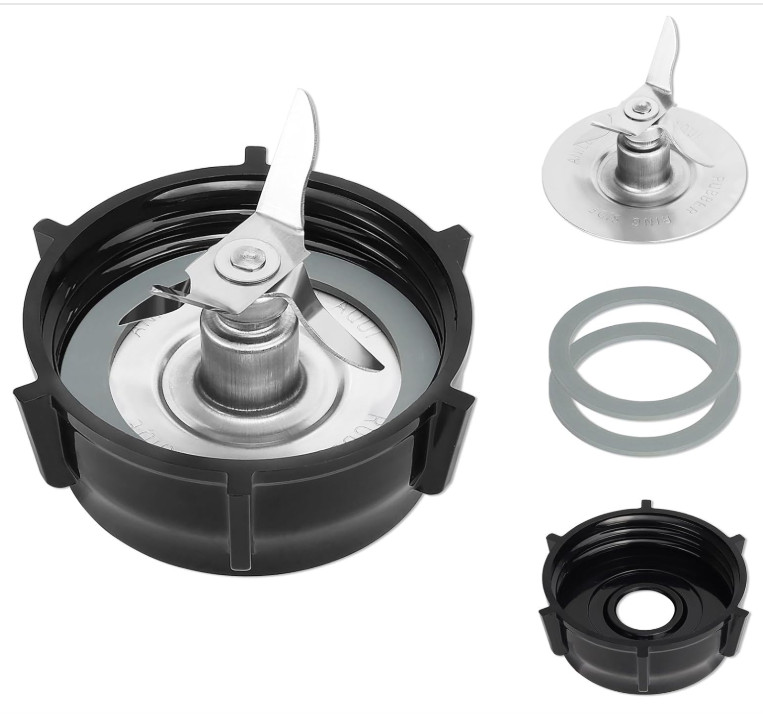 Blender Parts: Ice Blade, ABS Base, 2 Gaskets &ndash; Compatible