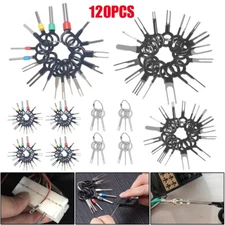 120Car Terminal Removal Tool Kit Wire connector Pin Release Extractor Puller NEW