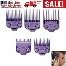 Andis #01410 Dual Magnet Small Comb Set 5 Pack Barber Clipper Guards NEW