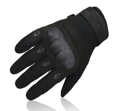 OMGAI Finger Touch Gloves Hard Knuckle Motorcycle