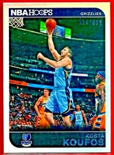 Kosta Koufos /399 Silver  2014-15 NBA Hoops #107  Free Agent