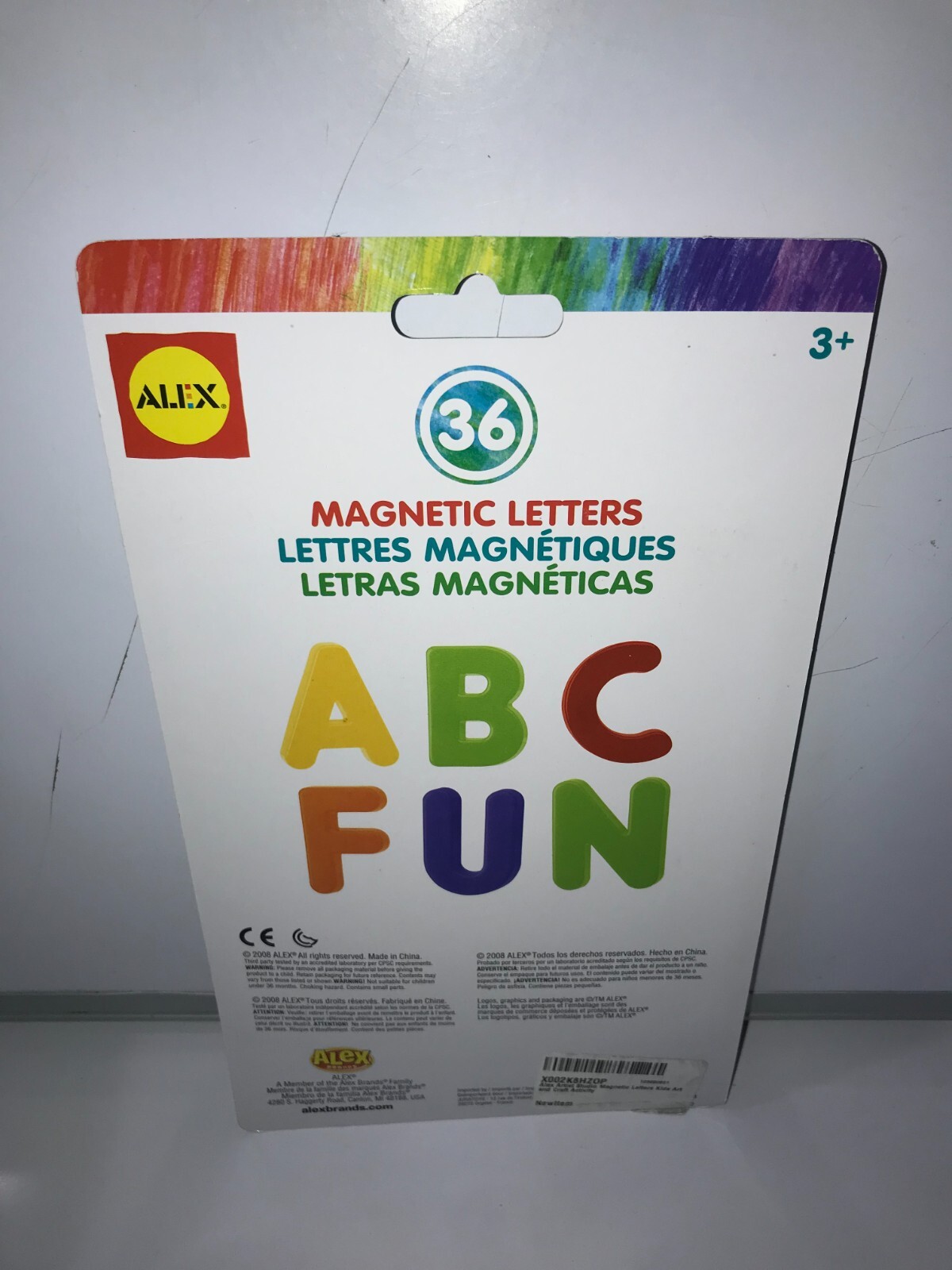 ALEX Toys Artist Studio Magnetic Letters NEW PACKAGE OF 36 PIECES ALPHABET READ