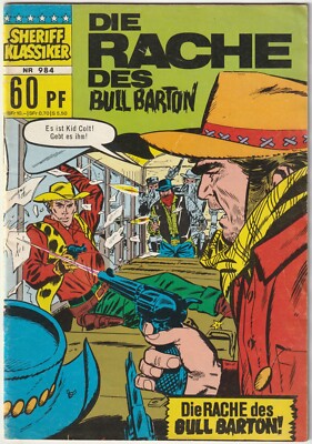   SHERIFF KLASSIKER #984 Die Rache des Bull..., Bildschriften BSV COMICHEFT Z2