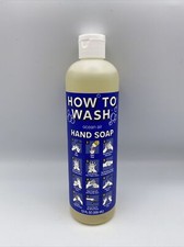 How To Wash Naturally Derived Hand Soap Ocean Air 12oz Bottle 0.83 per fl oz