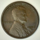 1926 S Lincoln Bronze Wheat Cent Coin 1c US Type Penny Fine Circulated Condition