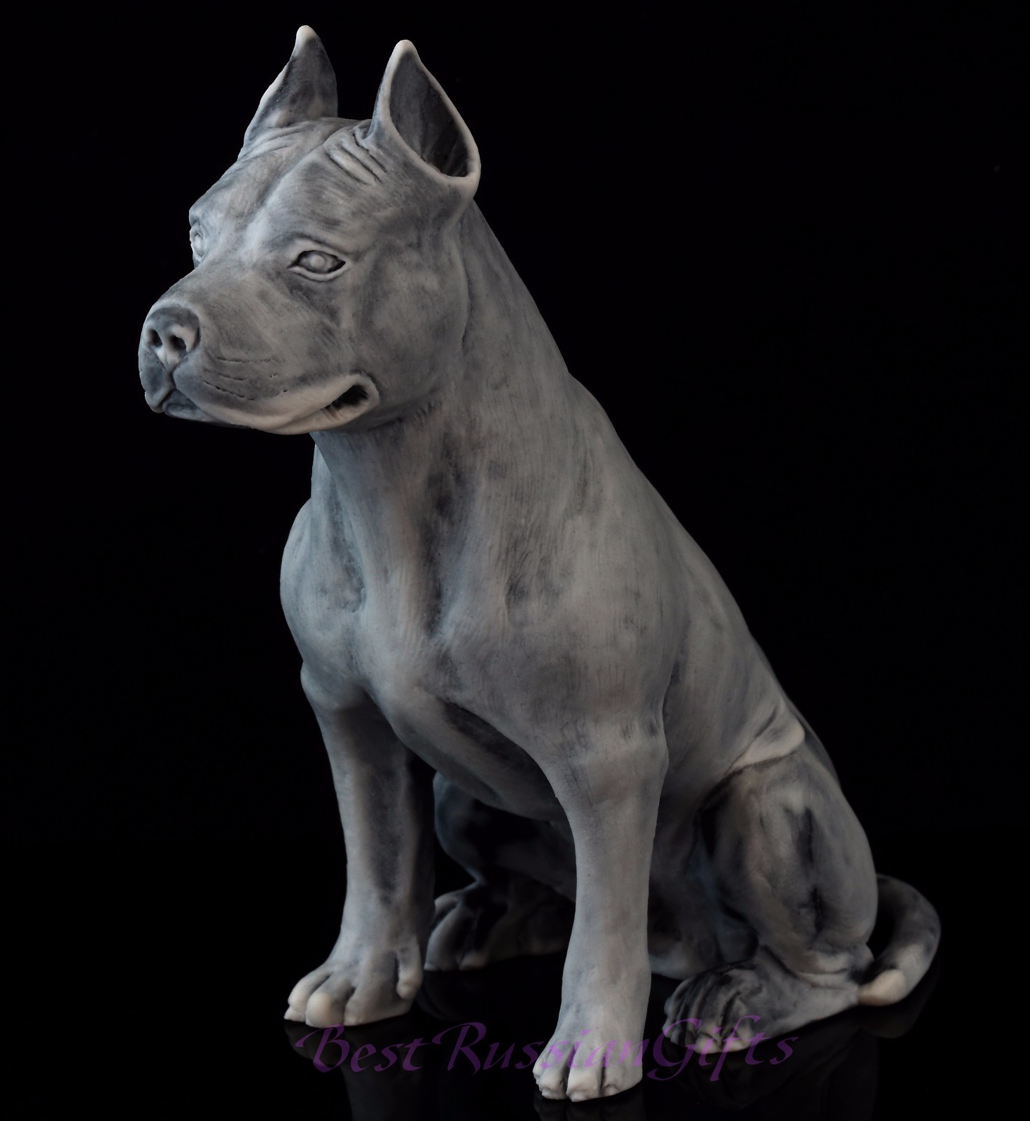 staffordshire bull terrier ornaments figurines